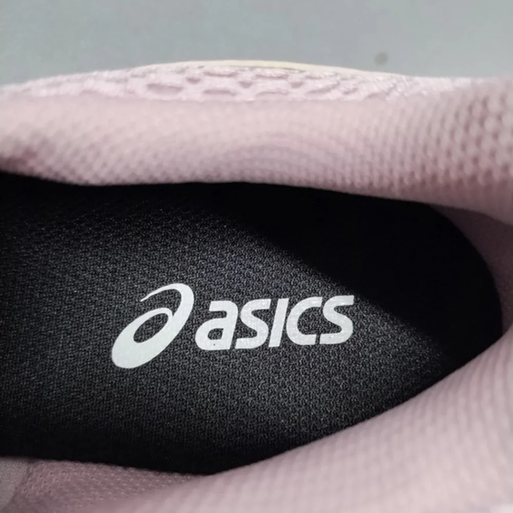 ASICS Contend‎ 7 GS Running Sneakers Kids US 7 Pink White Athletic 1014A192-707